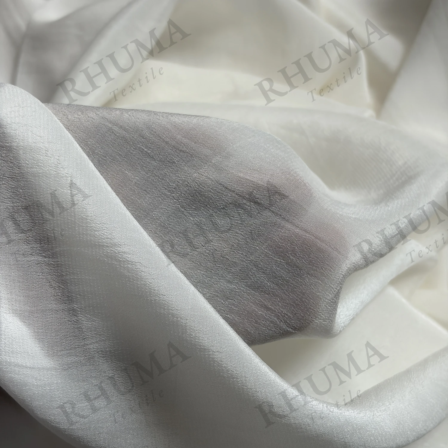 Bemberg Natural Crepe Fabric Detail 3